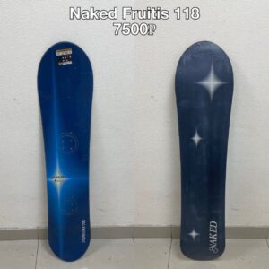 Сноуборд б/у 118 см Naked Fruitis